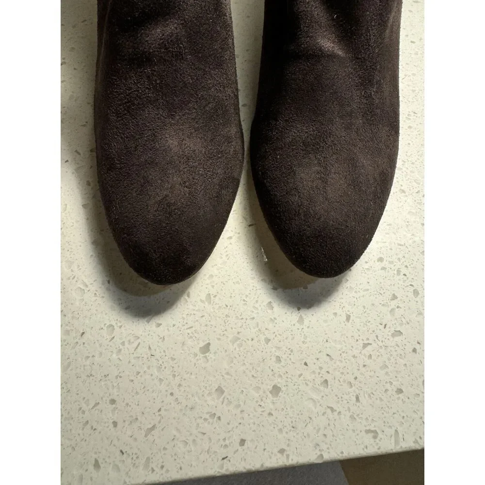 Donald Pliner Women's Tanah Stretch Suede Fashion Boot Size‎ 9 Brown